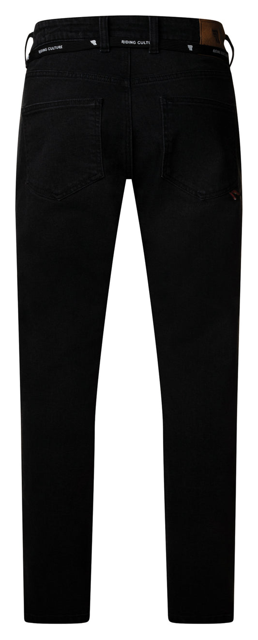 Pantaloni Moto DYLAN BLACK Riding Culture - Chino, Protecții AA