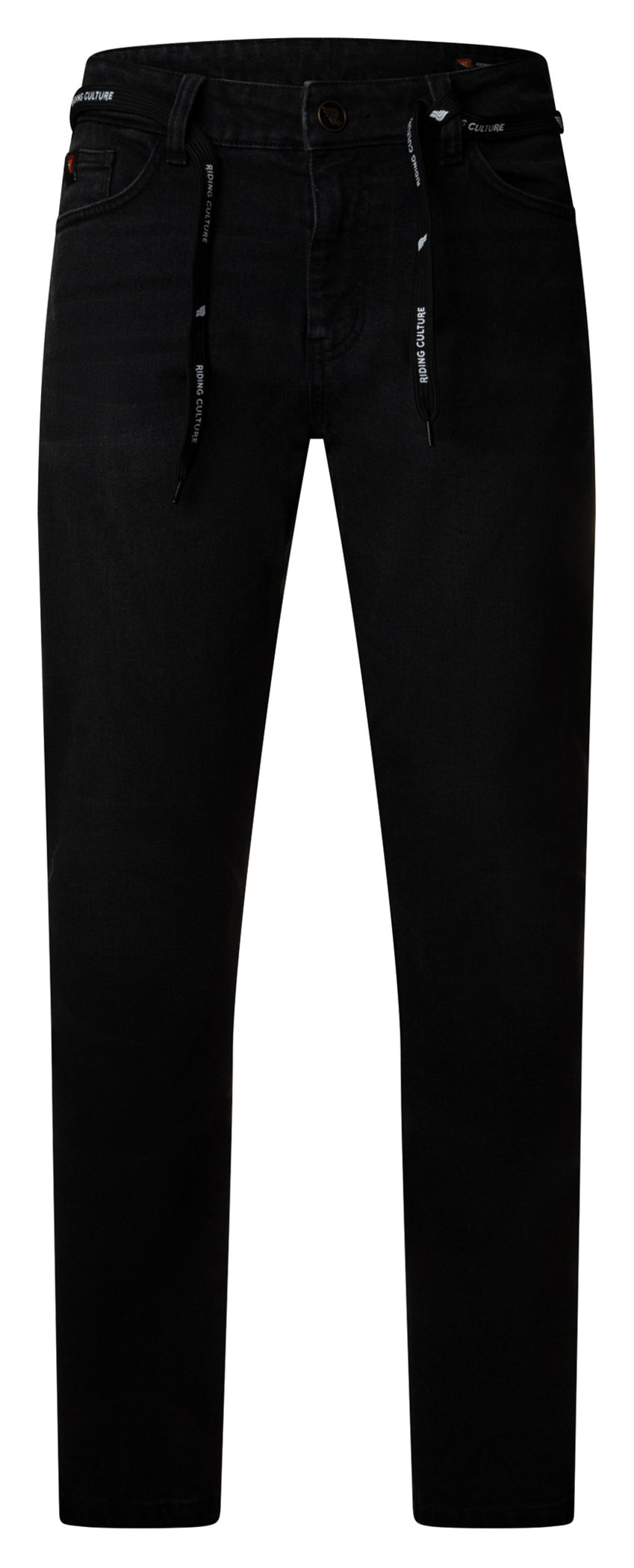 Pantaloni Moto DYLAN BLACK Riding Culture - Chino, Protecții AA