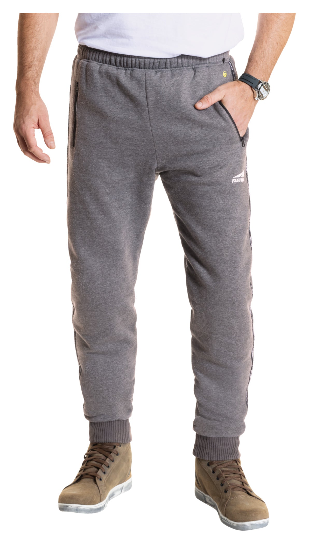 Pantaloni Moto Fastway T-2209 Bărbați - Stil Jogger, Protecție Clasa A