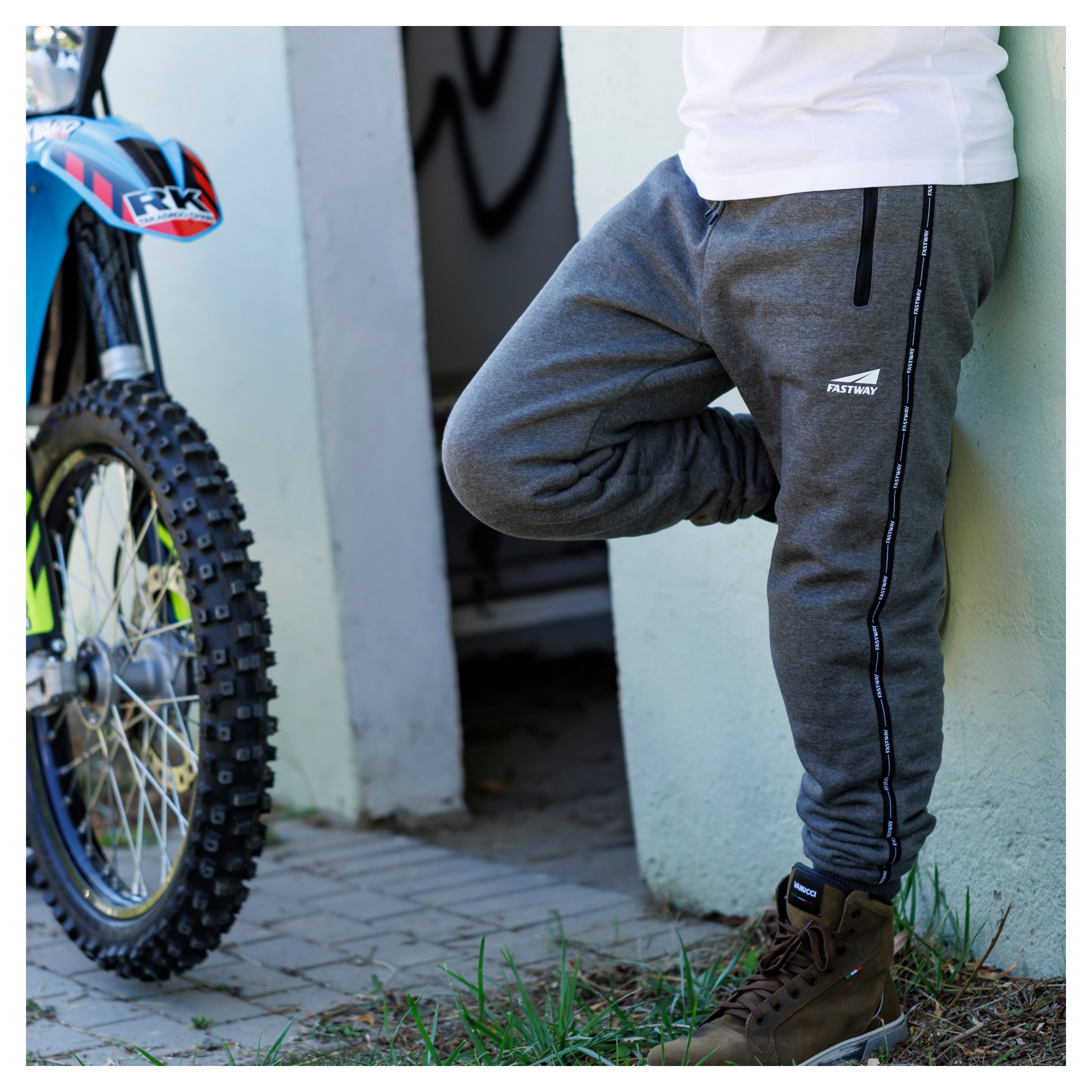 Pantaloni Moto Fastway T-2209 Bărbați - Stil Jogger, Protecție Clasa A