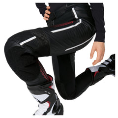 Pantaloni Moto Femei C-20.03 Rekurv - Piele Bivol, Protecții AA