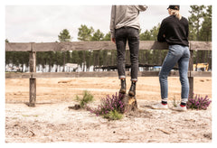 Pantaloni Moto Femei High Waist Riding Culture - Protecție AA, Stil Skinny-Fit