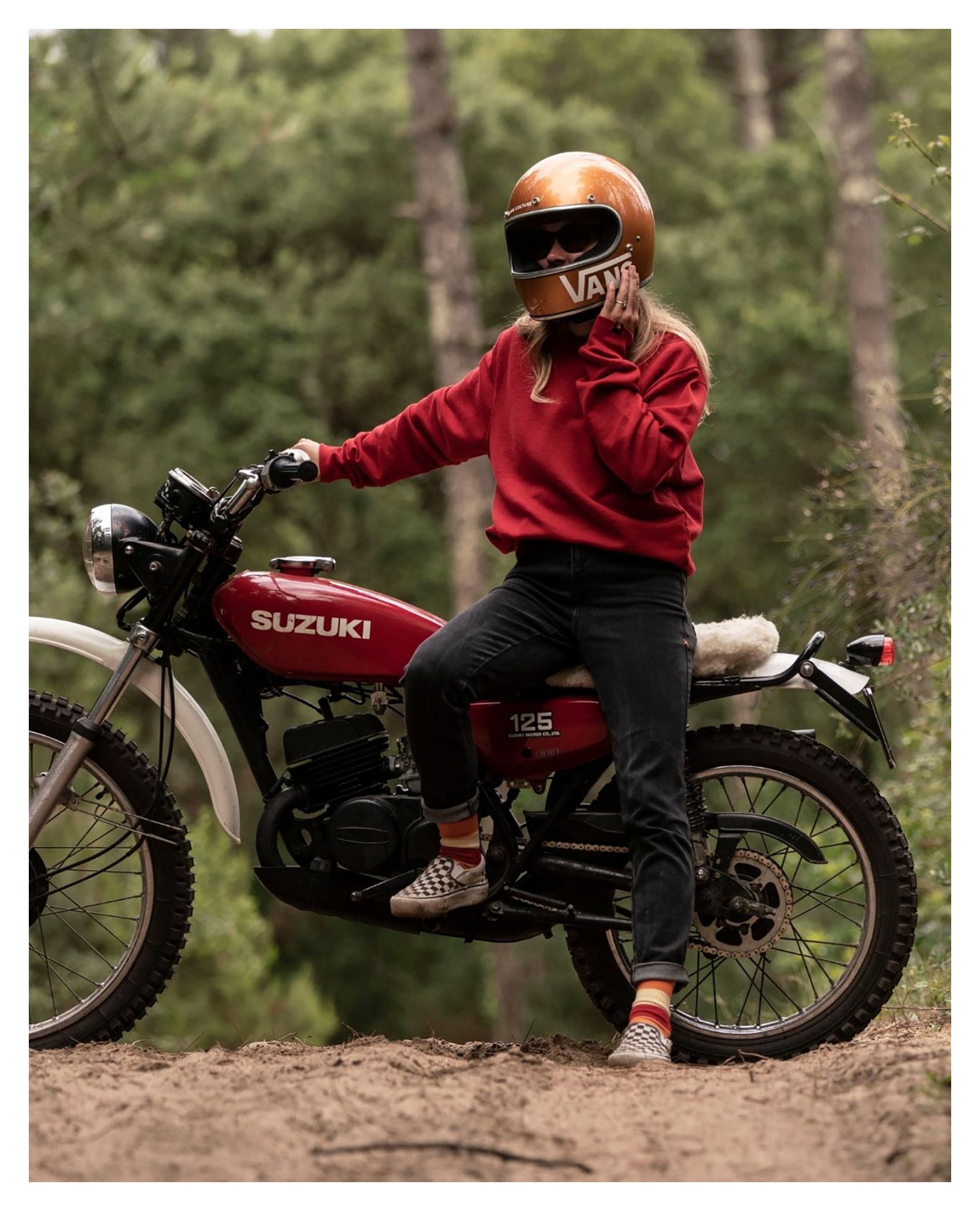 Pantaloni Moto Femei High Waist Riding Culture - Protecție AA, Stil Skinny-Fit