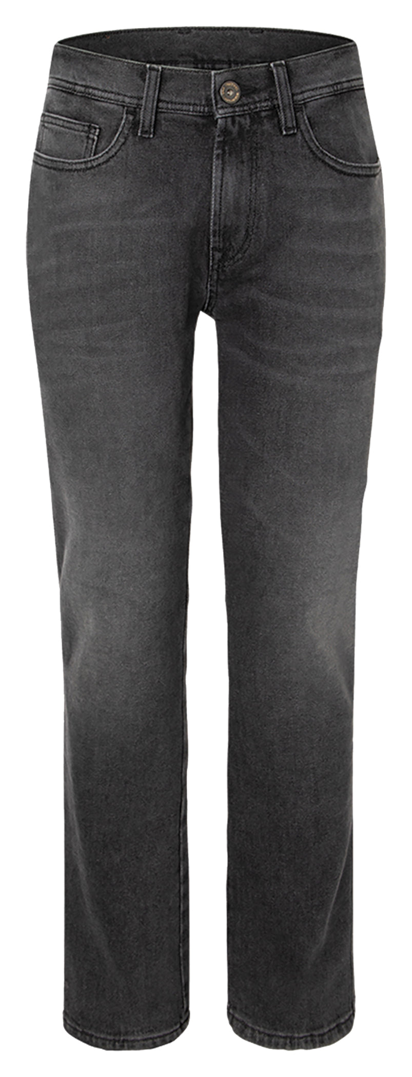 Pantaloni Moto Hunter Grey Rokker - Denim Stretch, Protecții Incluse