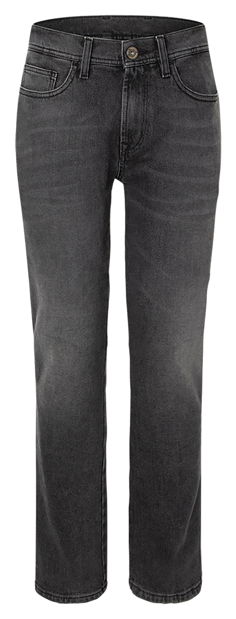 Pantaloni Moto Hunter Grey Rokker - Denim Stretch, Protecții Incluse