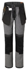 Pantaloni Moto Hunter Grey Rokker - Denim Stretch, Protecții Incluse