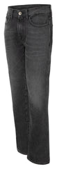 Pantaloni Moto Hunter Grey Rokker - Denim Stretch, Protecții Incluse