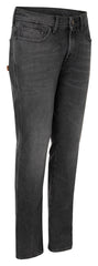 Pantaloni Moto Hunter Grey Rokker - Denim Stretch, Protecții Incluse