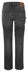 Pantaloni Moto Hunter Grey Rokker - Denim Stretch, Protecții Incluse
