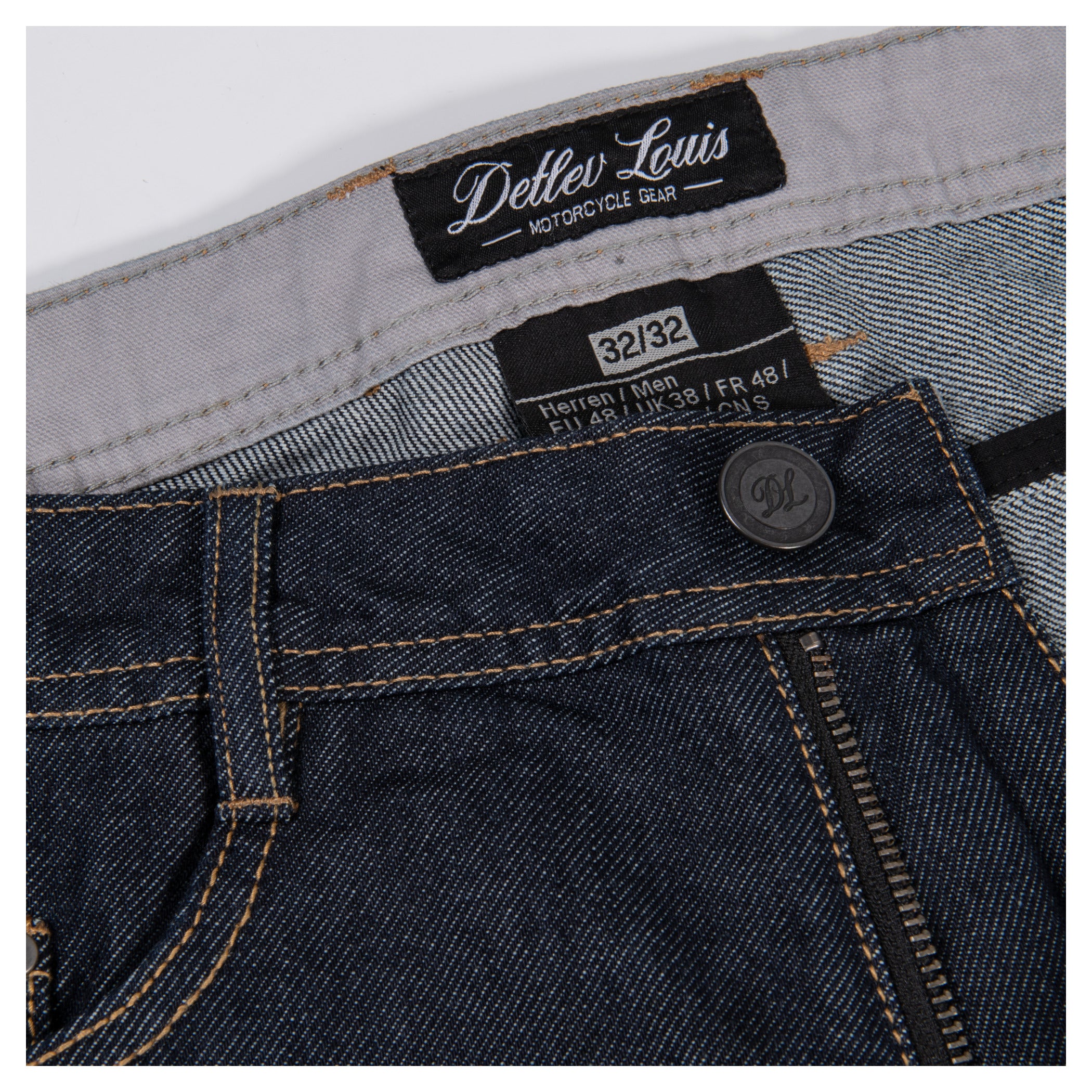 Pantaloni Moto Jeans DL-PM-2 Louis - Protecție Discretă, Confort Urban