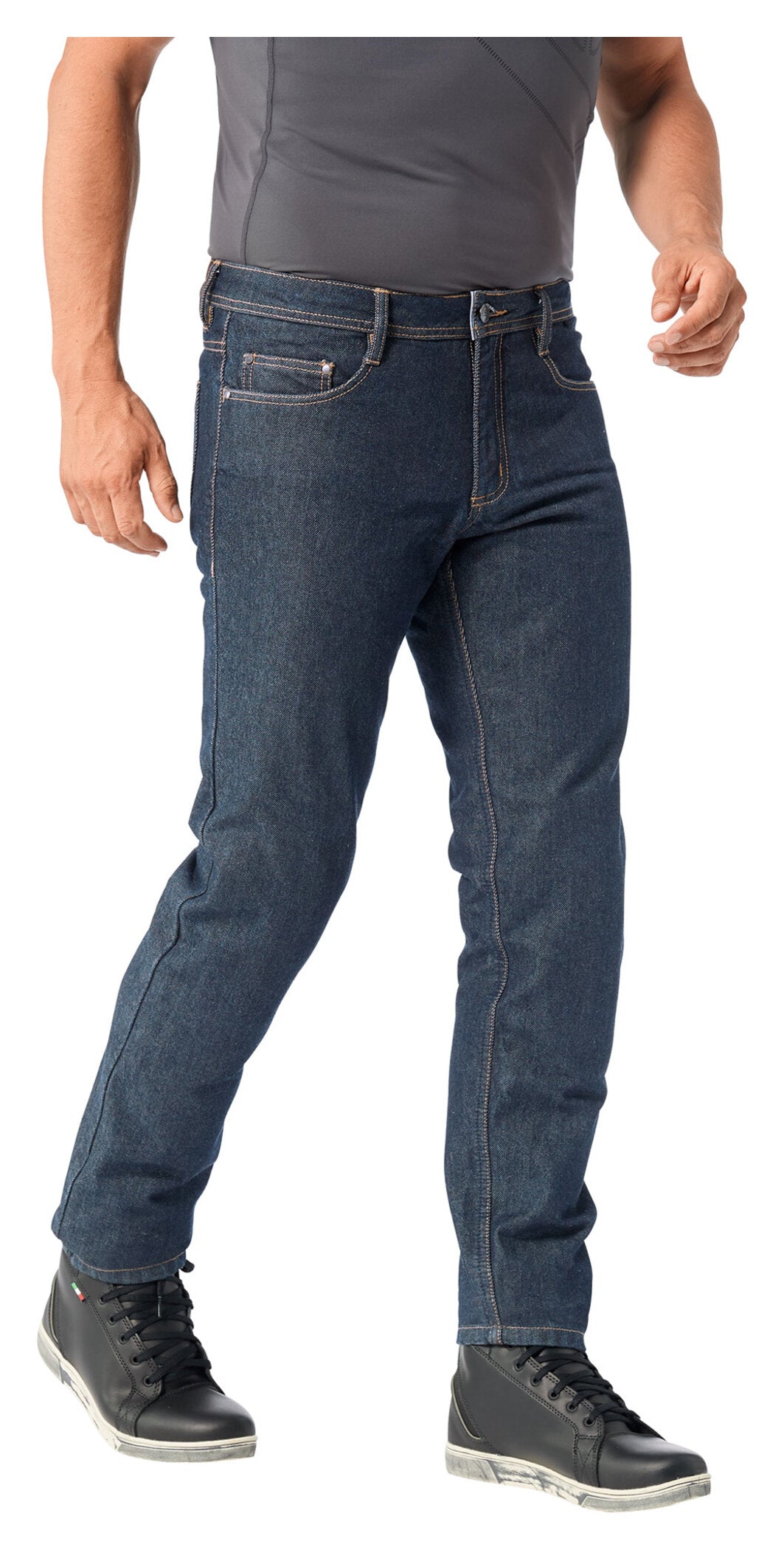 Pantaloni Moto Jeans DL-PM-2 Louis - Protecție Discretă, Confort Urban