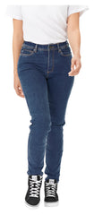 Pantaloni Moto Jeans DL-PW-1 High Waist Delev Louis - Protecție Clasa A