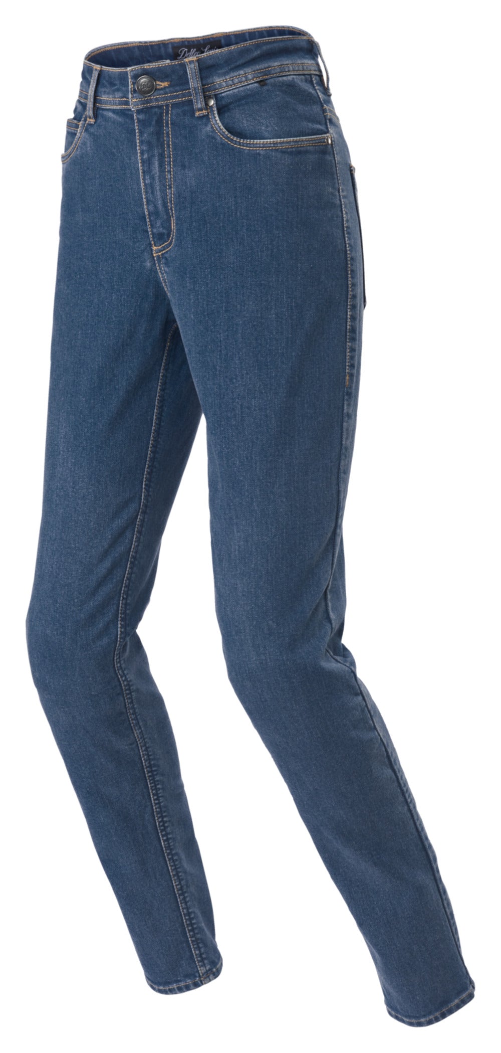 Pantaloni Moto Jeans DL-PW-1 High Waist Delev Louis - Protecție Clasa A