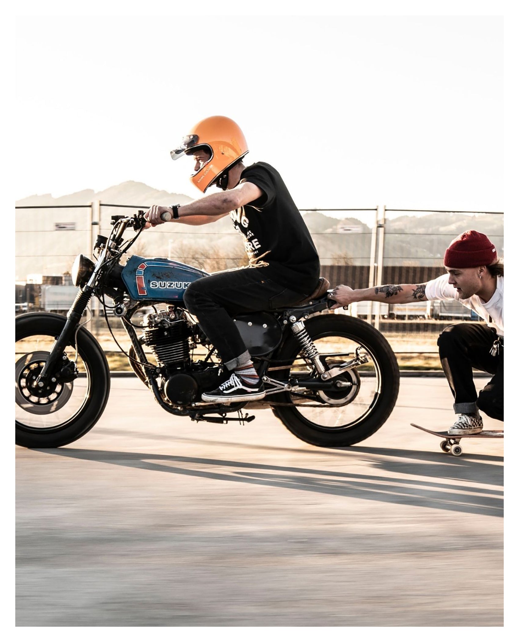 Pantaloni Moto Jeans Tapered Slim Riding Culture - Look Uzat, Protecție