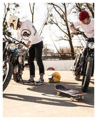 Pantaloni Moto Jeans Tapered Slim Riding Culture - Look Uzat, Protecție