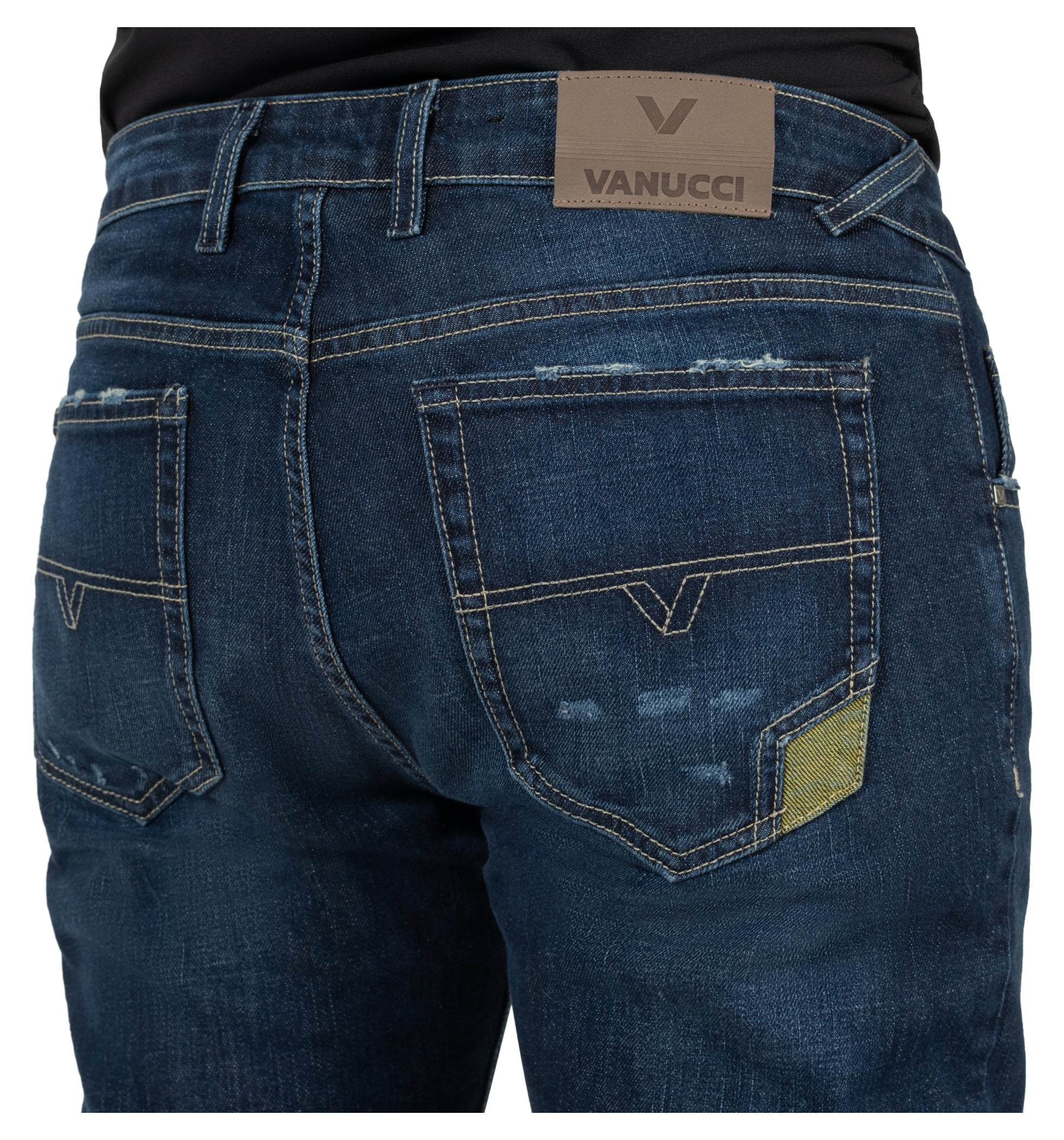 Pantaloni Moto Jeans VUT-7 Vanucci - Protecție AAA, T-Tex Pro