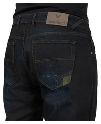 Pantaloni Moto Jeans VUT-7 Vanucci - Protecție AAA, T-Tex Pro