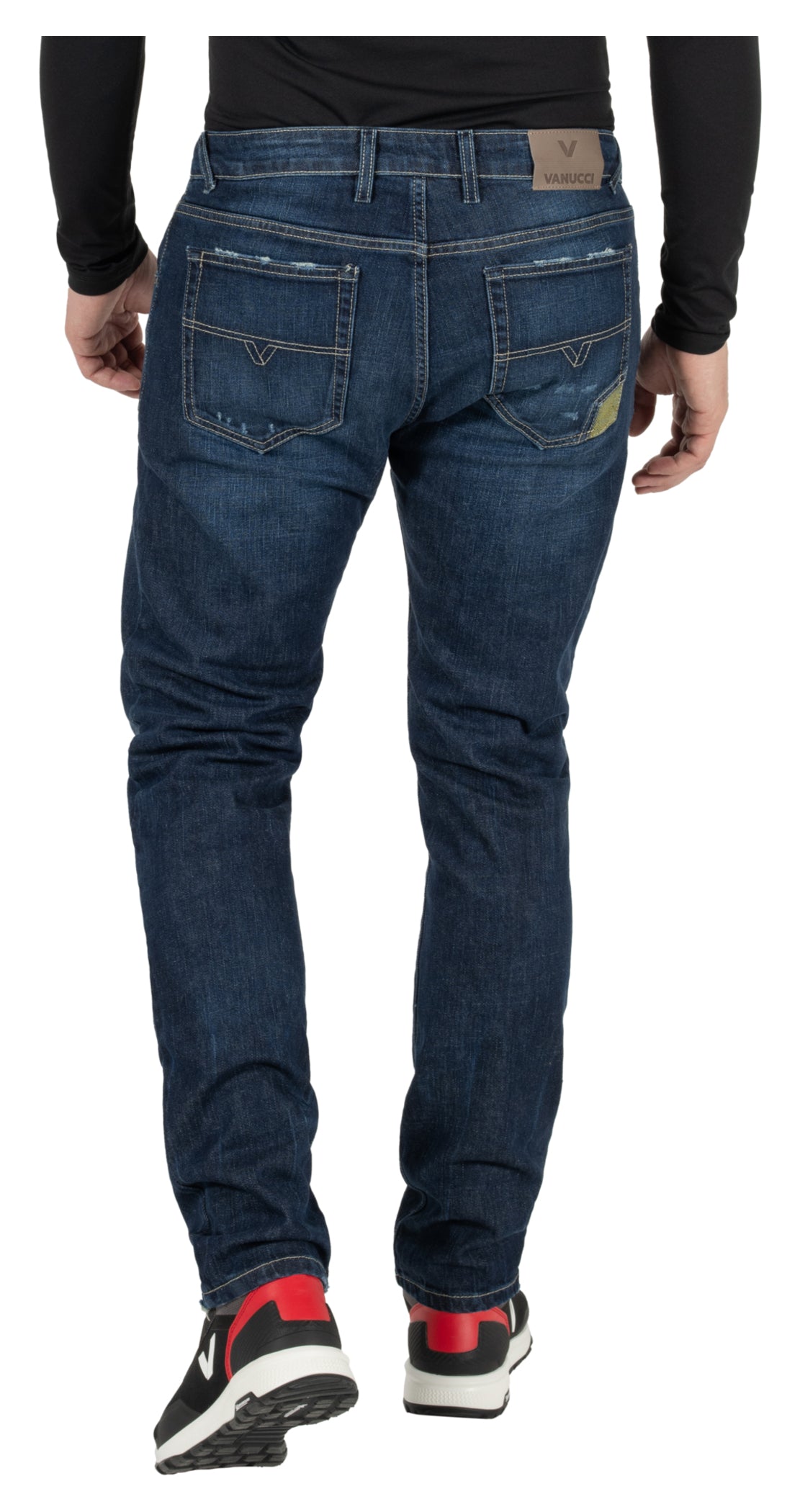 Pantaloni Moto Jeans VUT-7 Vanucci - Protecție AAA, T-Tex Pro