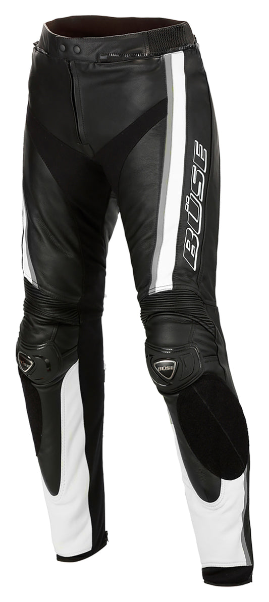 Pantaloni Moto Mille Büse - Piele, Protecții SAS-TEC