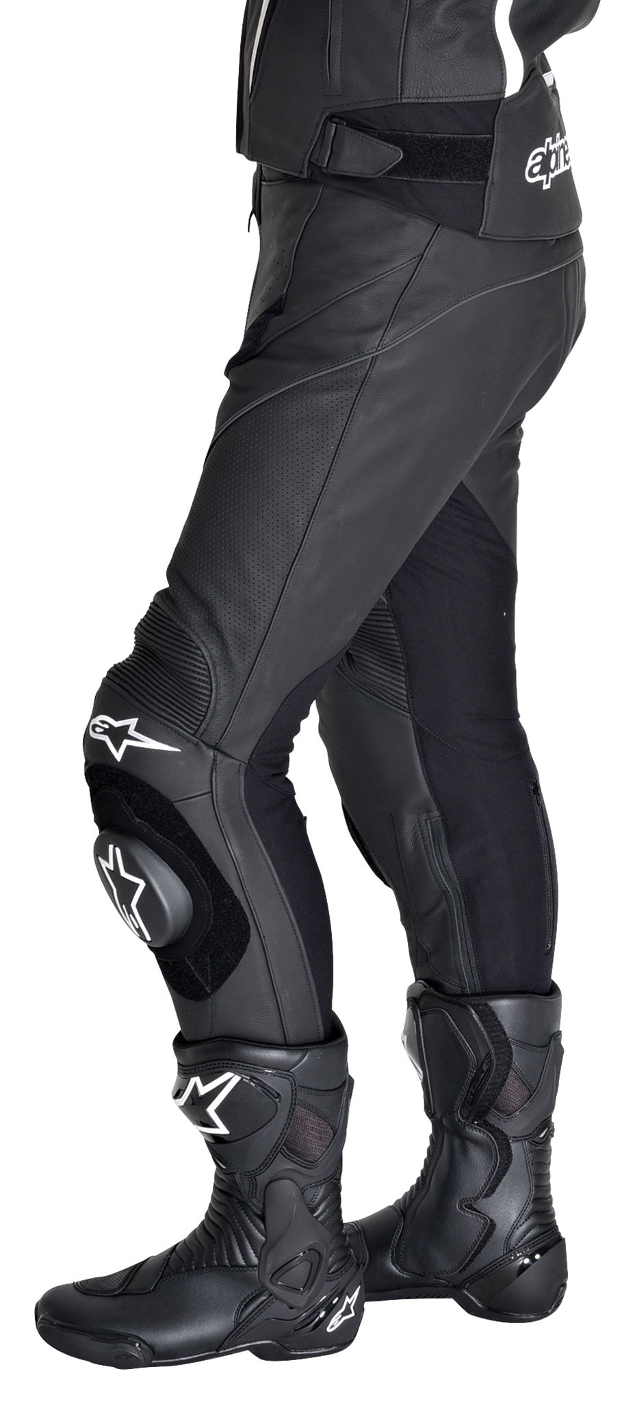 Pantaloni Moto Missile Airflow LE Alpinestars - Piele Perforată