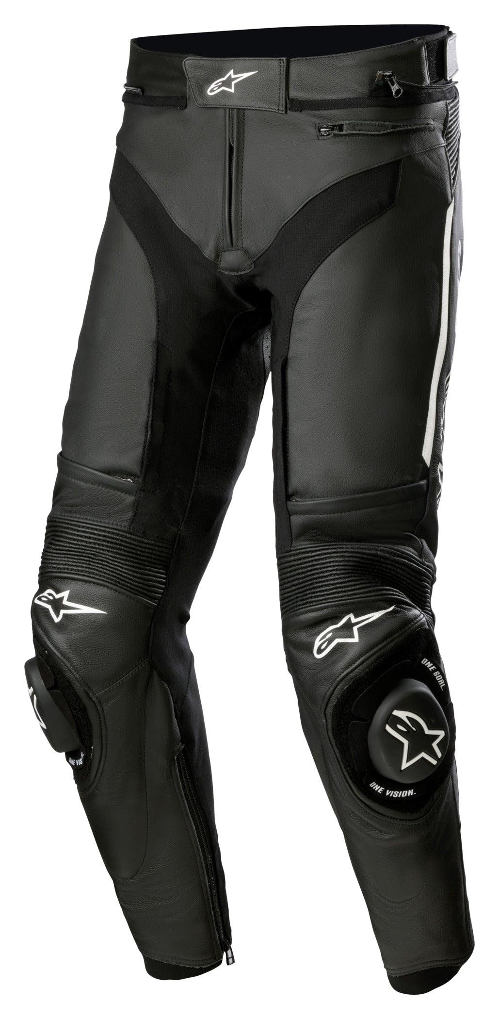 Pantaloni Moto Missile V3 Alpinestars - Piele, Protecții Nivel 1