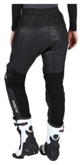 Pantaloni Moto Piele Cento Büse Damă - Protecție SAS-TEC Nivel 2