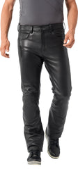 Pantaloni Moto Piele Detlev Louis 5-Pocket - Protecție Clasa A