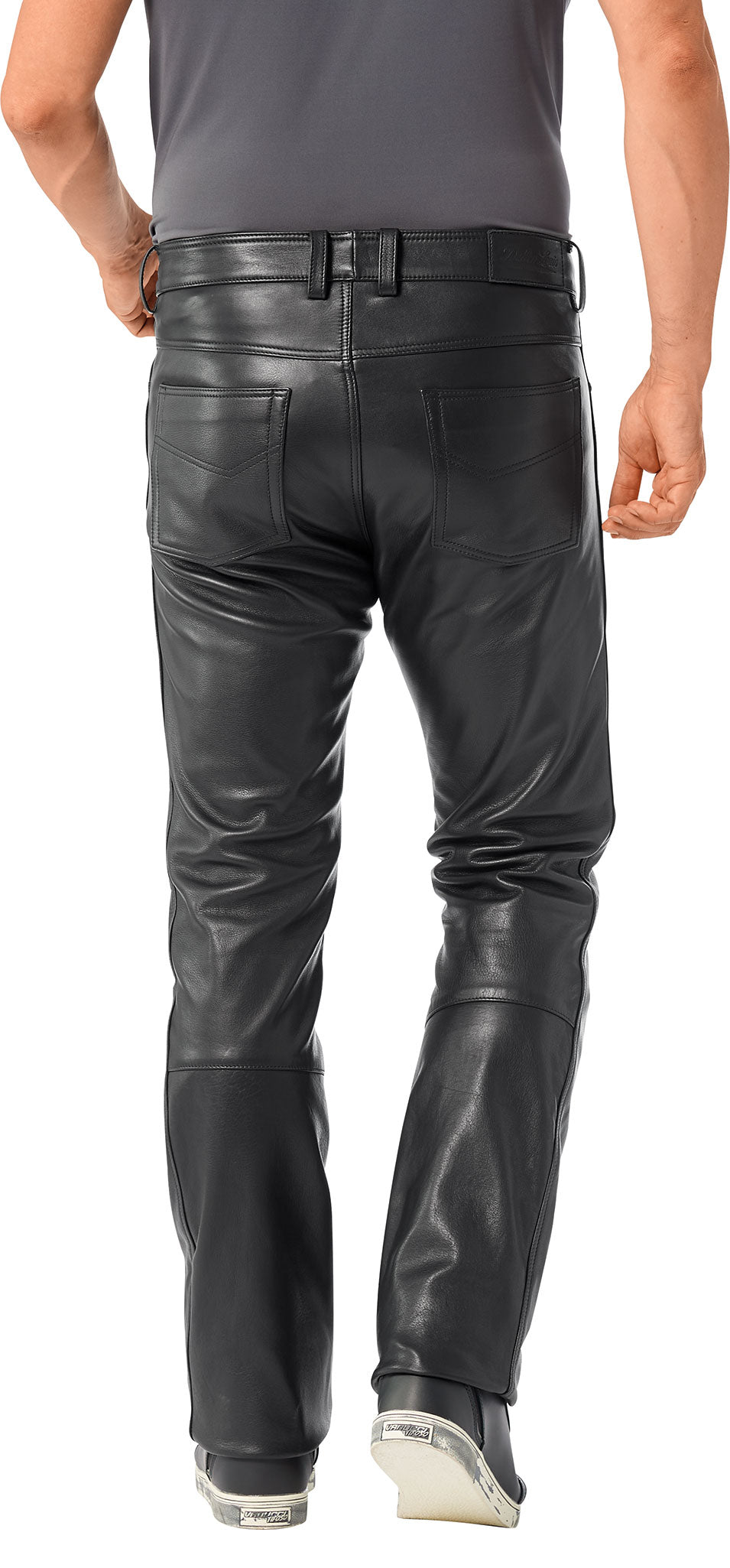 Pantaloni Moto Piele Detlev Louis 5-Pocket - Protecție Clasa A