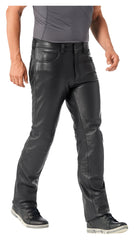 Pantaloni Moto Piele Detlev Louis 5-Pocket - Protecție Clasa A