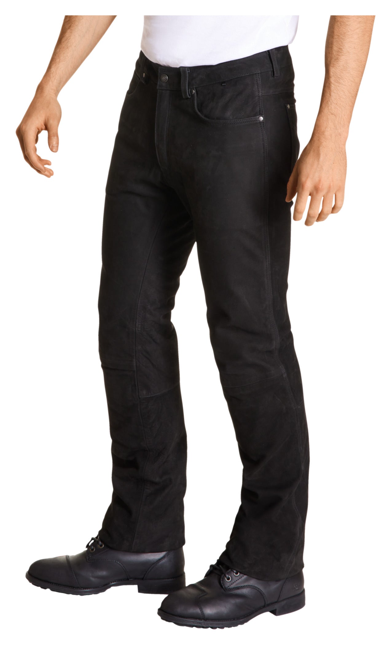 Pantaloni Moto Piele Detlev Louis DL-PM-7 - Protecție Genunchi
