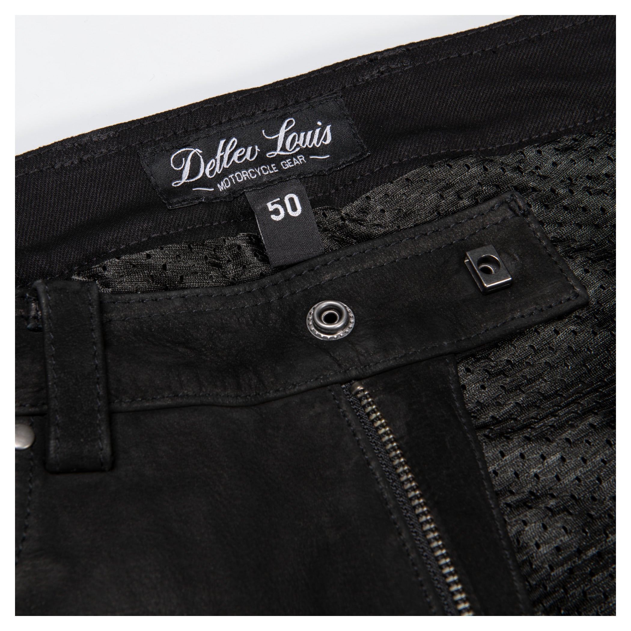 Pantaloni Moto Piele Detlev Louis DL-PM-7 - Protecție Genunchi