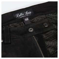 Pantaloni Moto Piele Detlev Louis DL-PM-7 - Protecție Genunchi