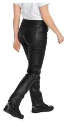 Pantaloni Moto Piele Fastway City Women - Clasa B, 5-Buzunare