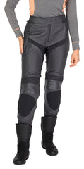 Pantaloni Moto Piele Fastway Sport Women 191 - Femei, Protecție Nivel 2