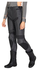 Pantaloni Moto Piele Fastway Sport Women 191 - Femei, Protecție Nivel 2
