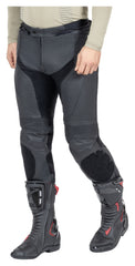 Pantaloni Moto Piele Rekurv C-10.01 - Sportivi și Protejați