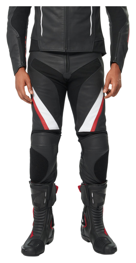 Pantaloni Moto Piele Rekurv C-10.03 - Sportiv, Protecție AA