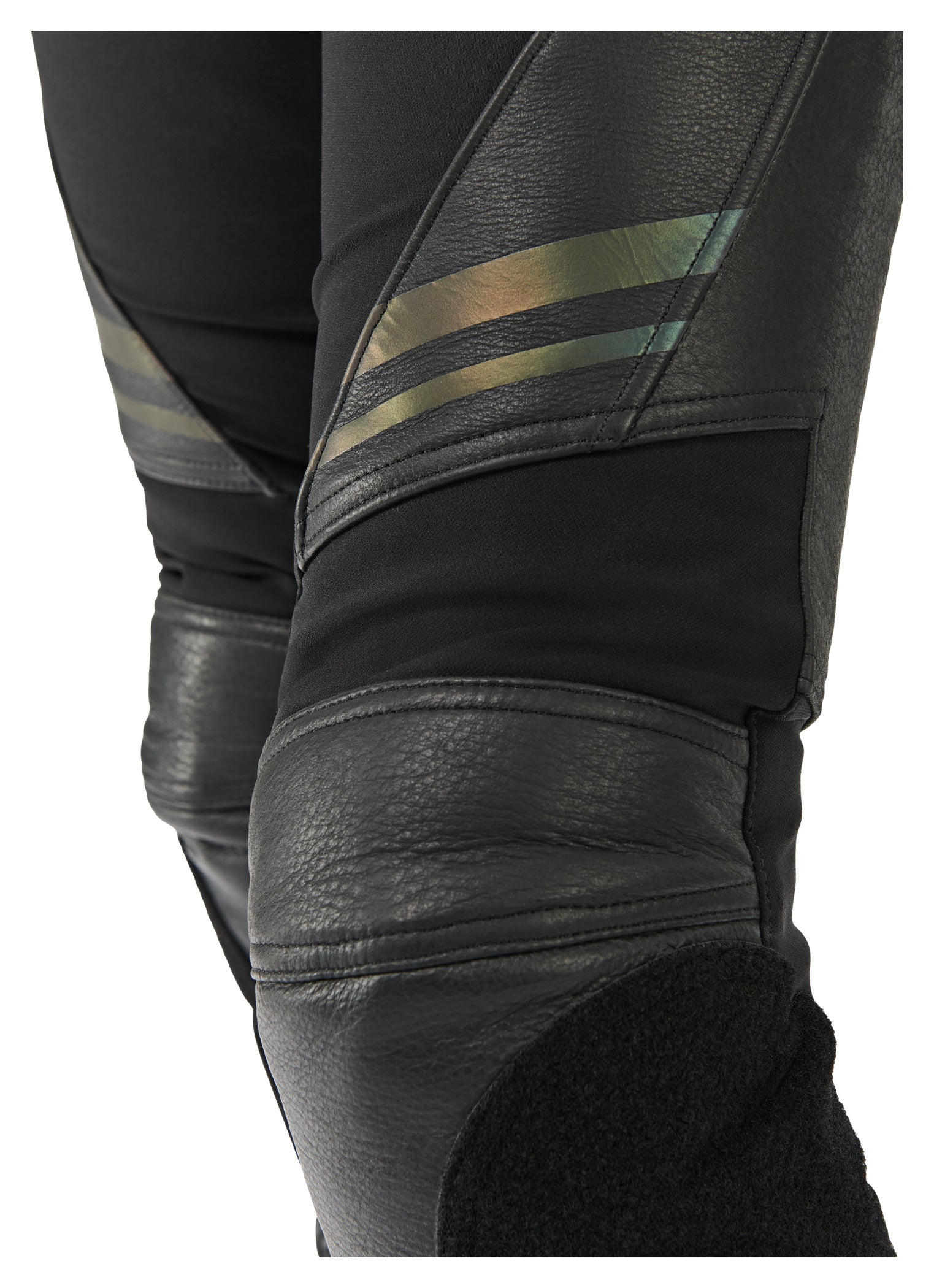 Pantaloni Moto Piele Rekurv C-20.01 Damă - Sportivi și Protejați