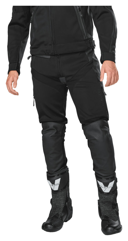 Pantaloni Moto Piele Vanucci VST-1 - Confort & Protecție Clasa A