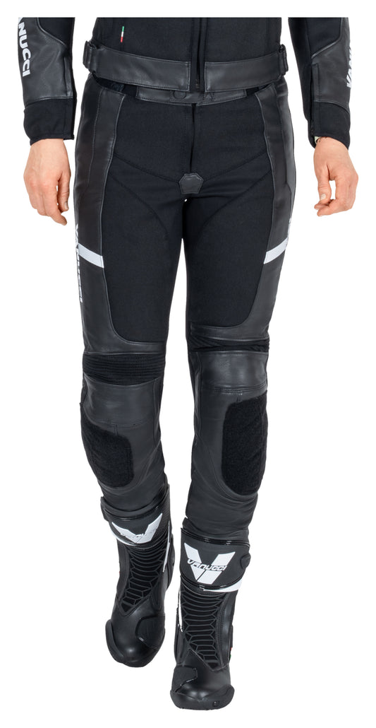 Pantaloni Moto Piele VST-6 Vanucci Damă - Sportivitate și Confort