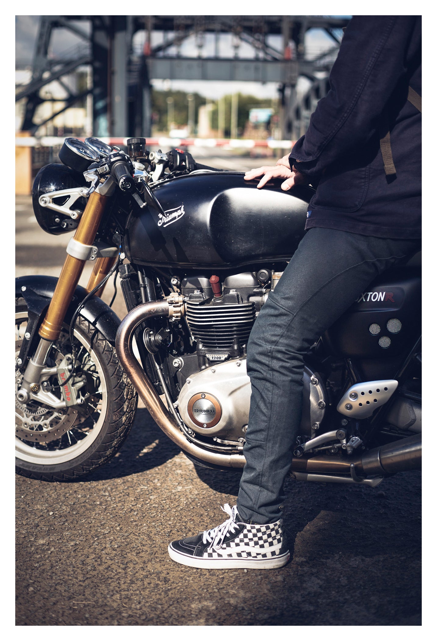 Pantaloni Moto Standard R Standard - Protecție AA, Ultra-ușori