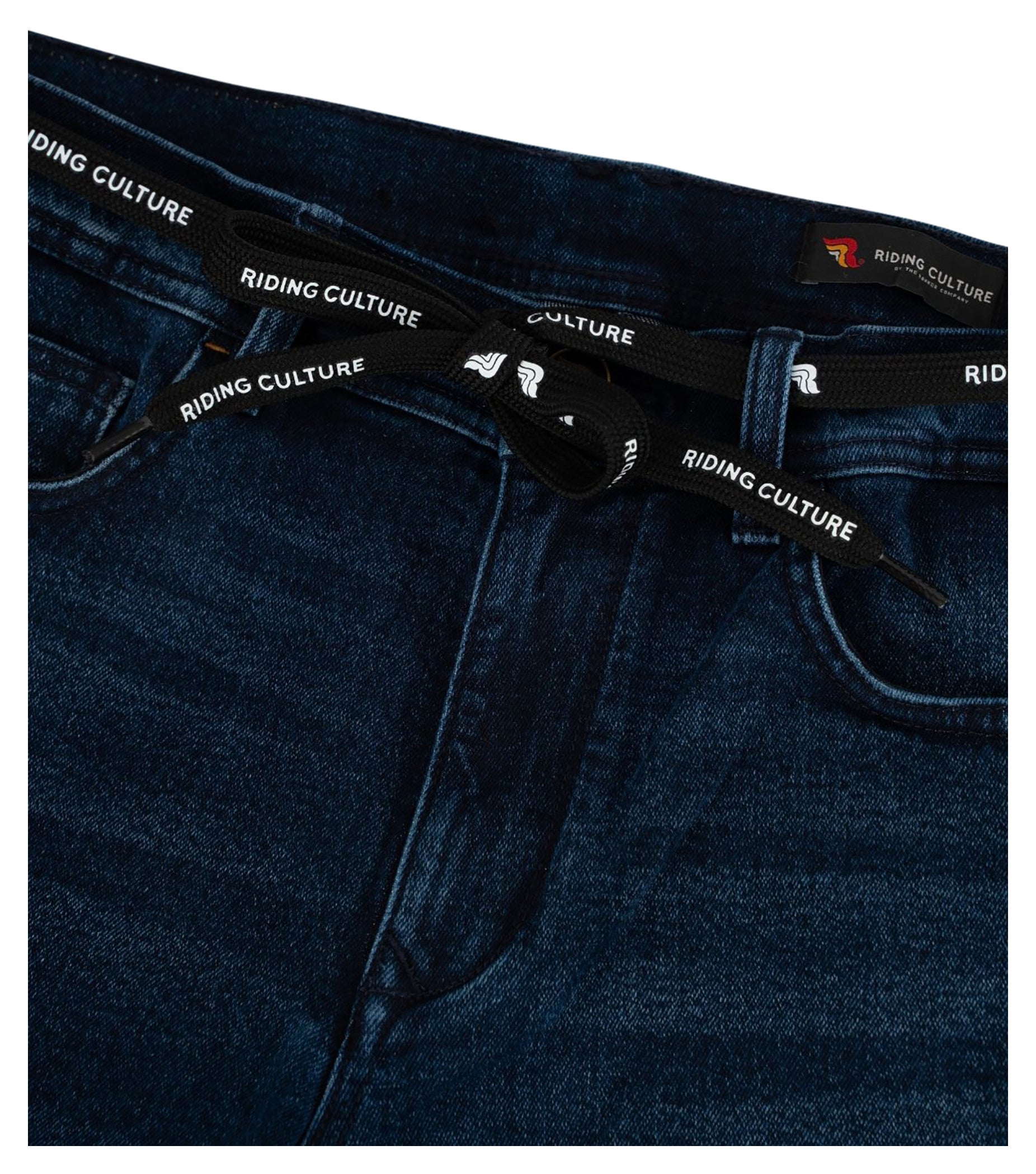 Pantaloni Moto Tapered Slim Riding Culture - Denim AAA Protecție