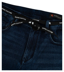 Pantaloni Moto Tapered Slim Riding Culture - Denim AAA Protecție