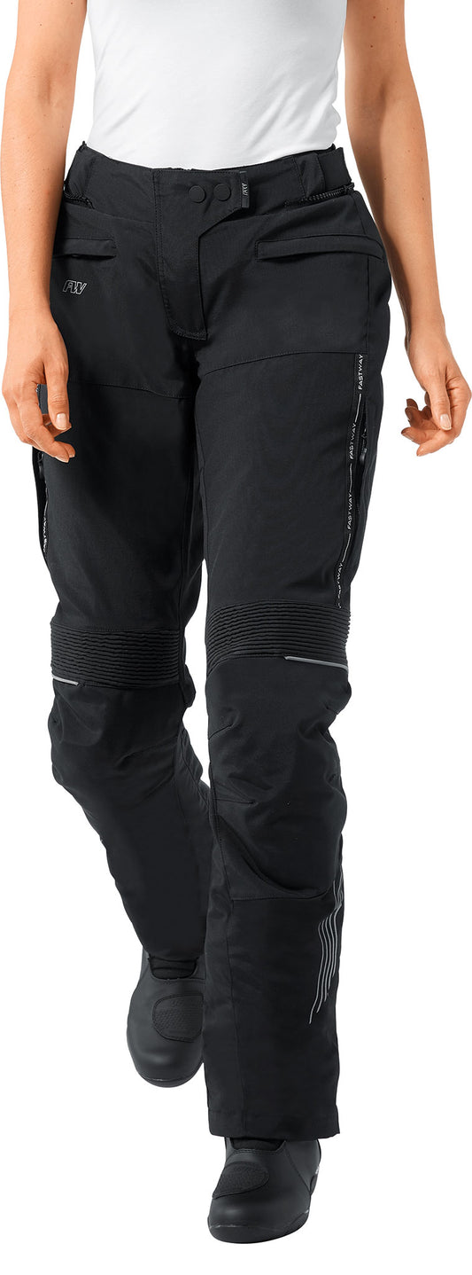 Pantaloni Moto Textil Damă Fastway Touring 191 - All-Weather