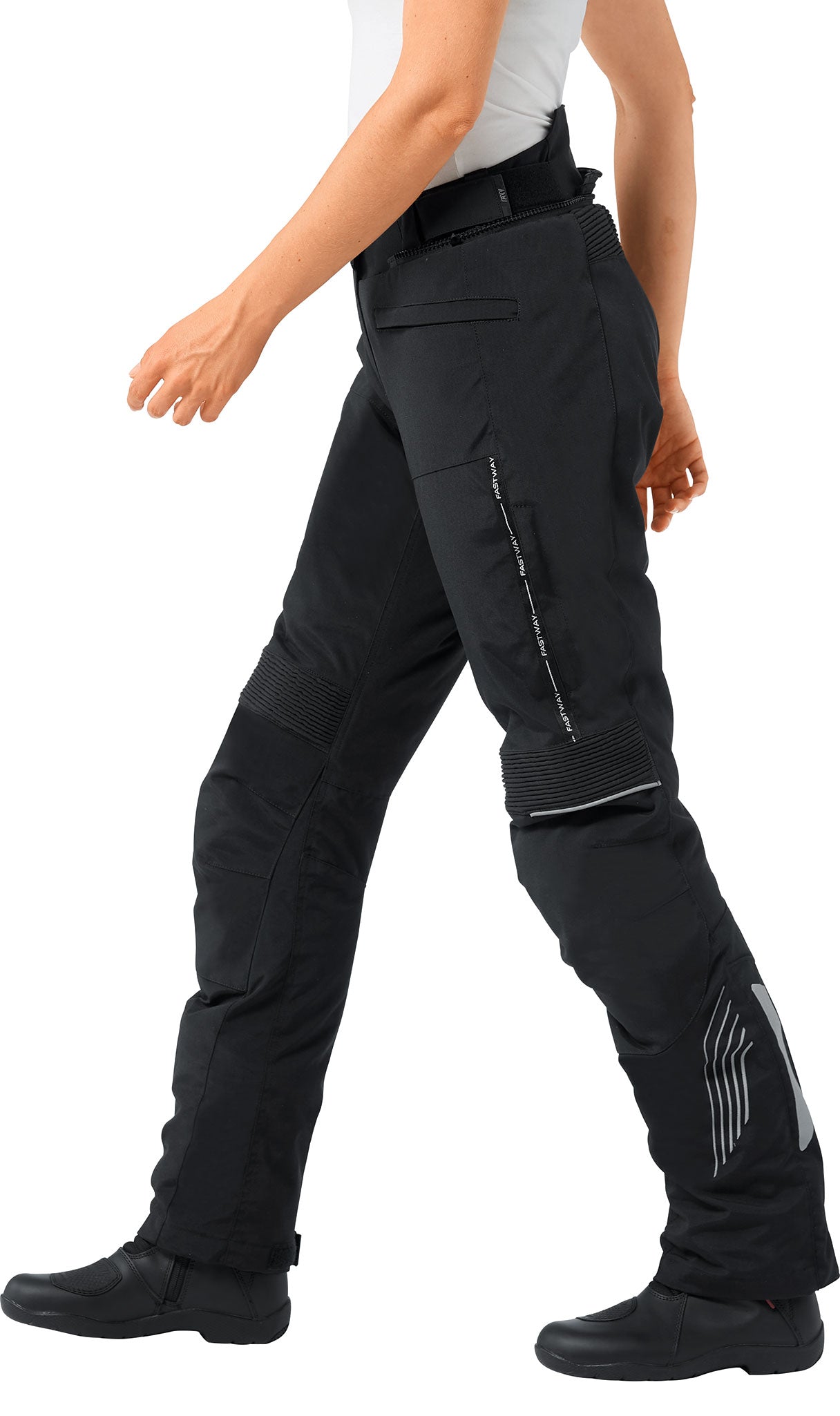 Pantaloni Moto Textil Damă Fastway Touring 191 - All-Weather
