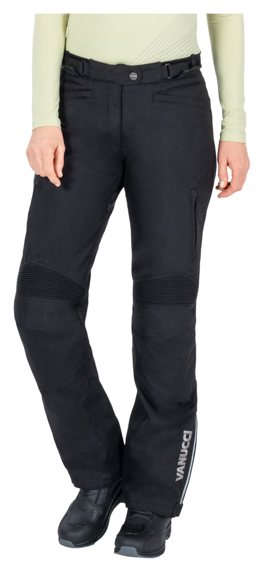Pantaloni Moto Textil Damă Vanucci Tour Fun III - Sympatex, Cordura