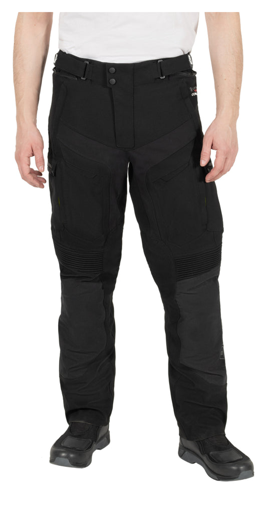 Pantaloni Moto Textil Storm Büse - 3 Straturi, Impermeabili