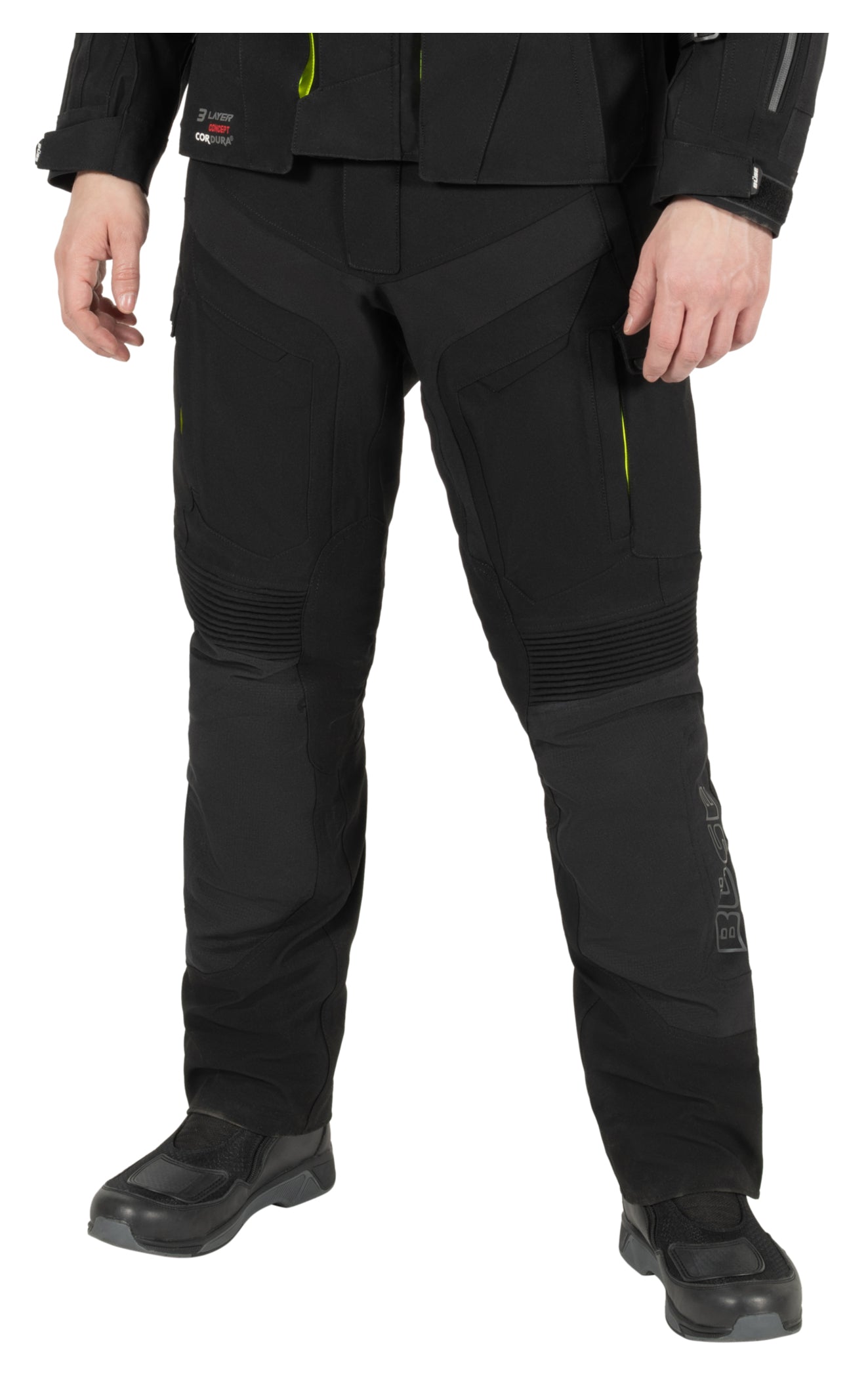 Pantaloni Moto Textil Storm Büse - 3 Straturi, Impermeabili