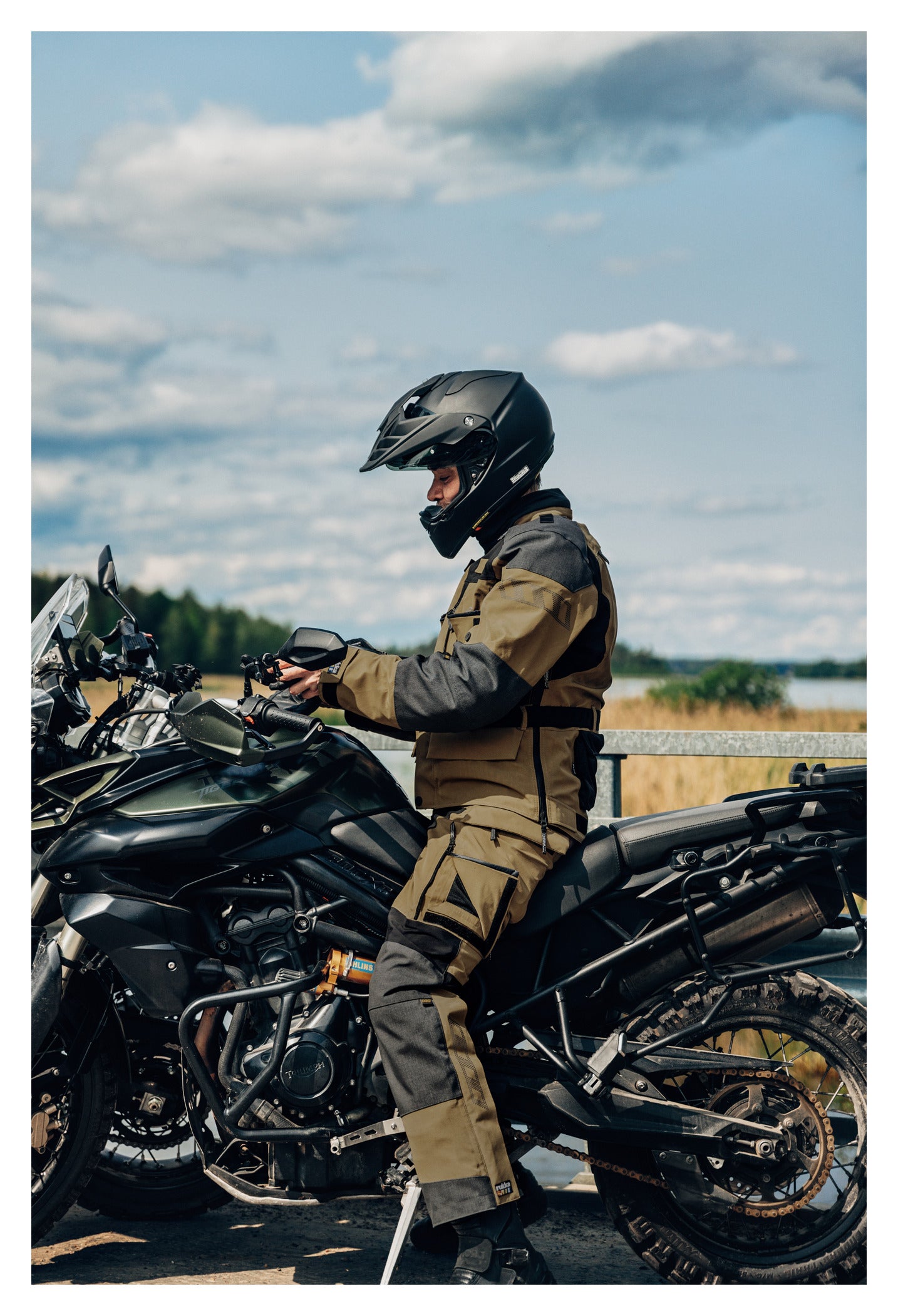 Pantaloni Moto TitanTrail-R C2 Rukka - GORE-TEX Pro, Protecții D3O