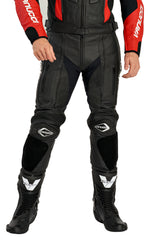 Pantaloni Moto Vanucci Art XVII - Piele, Protecții AA